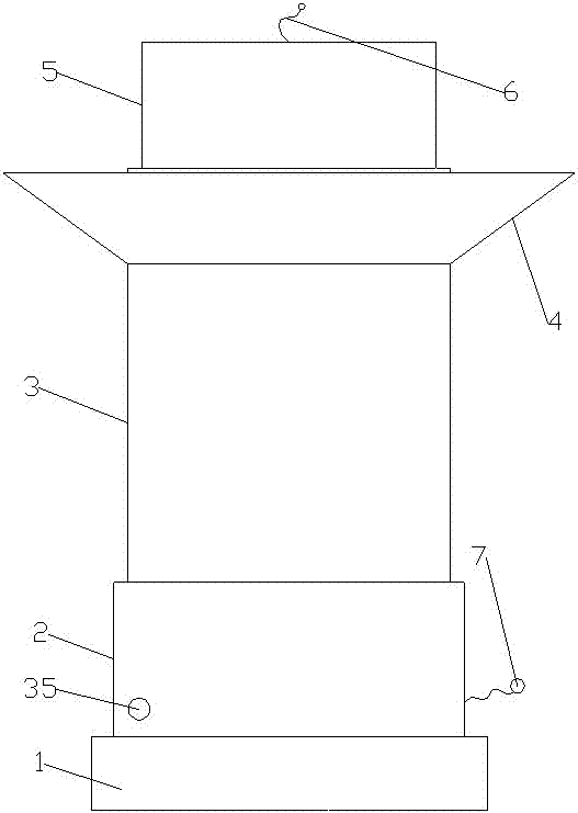 Solid-liquid separation sealed odor resisting garbage can