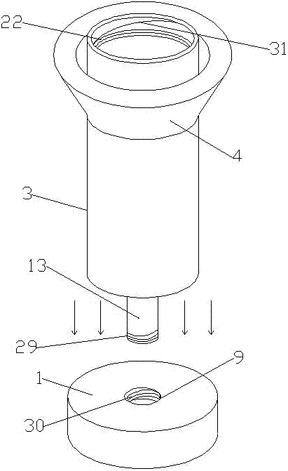 Solid-liquid separation sealed odor resisting garbage can