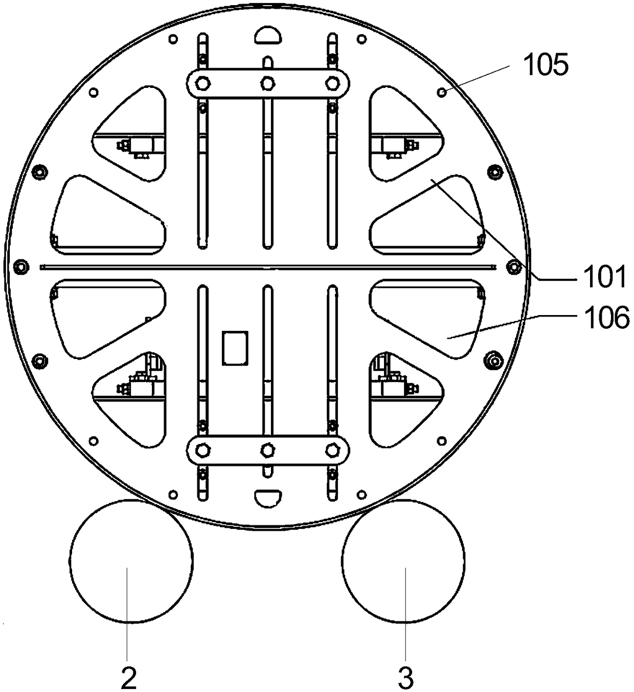 Baking device and method of immersion type dry-type transformer