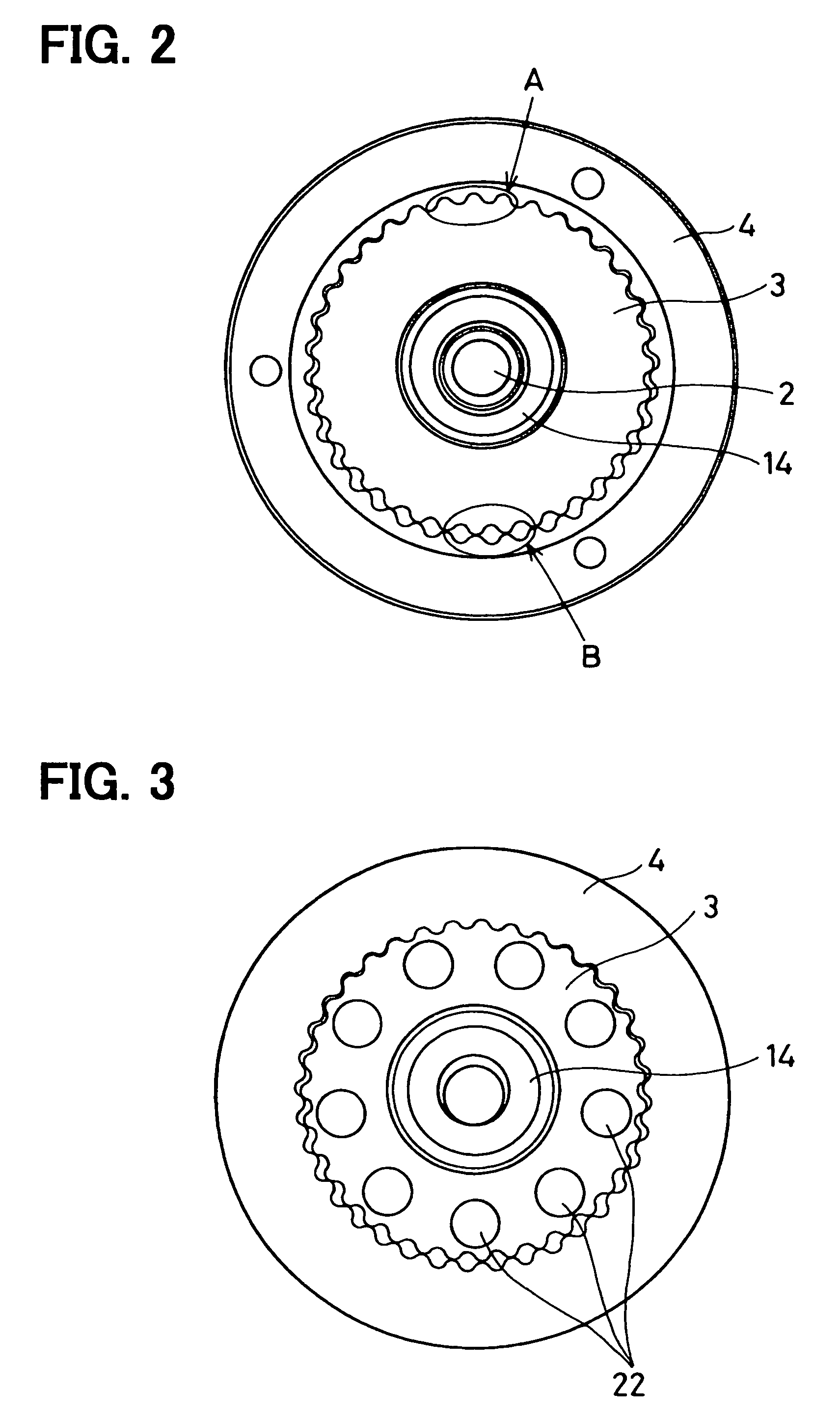 Internal planetary gear mechanism