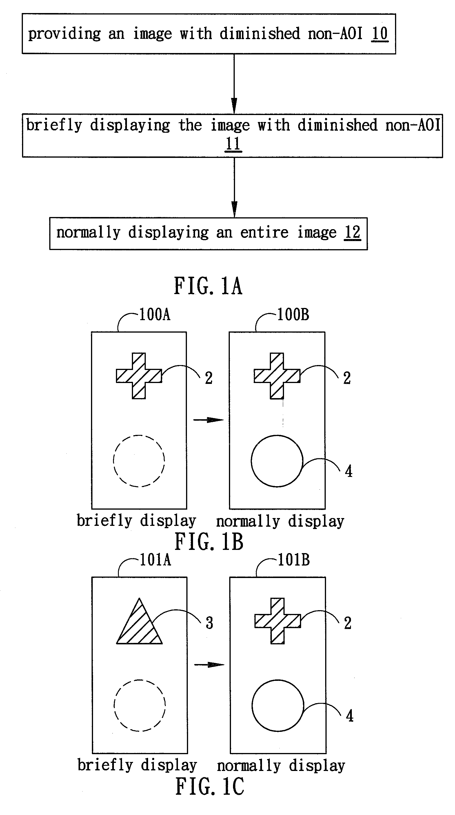 Method of Directing a Viewer's Attention Subliminally in Image Display