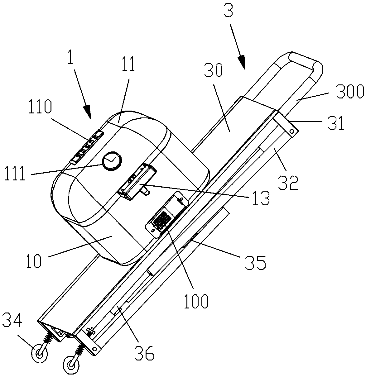 Portable barbecue grill