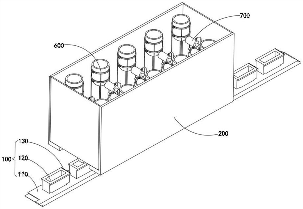 Impurity removal device for non-edible salt processing