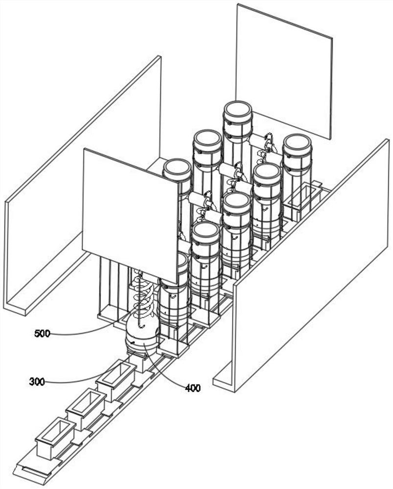 Impurity removal device for non-edible salt processing