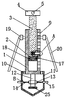 Pillar for agricultural planting