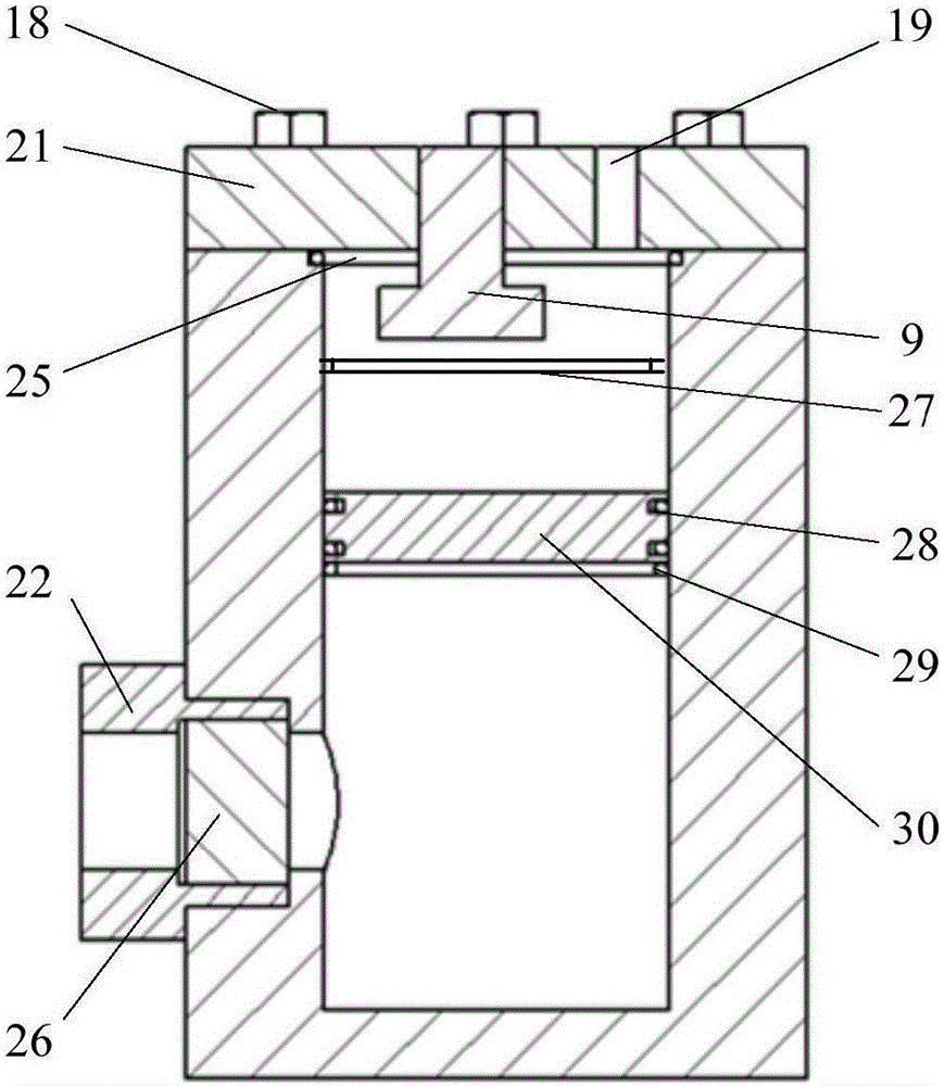 Device and method for measuring diffusion coefficients of variable-volume constant-pressure gas in liquid