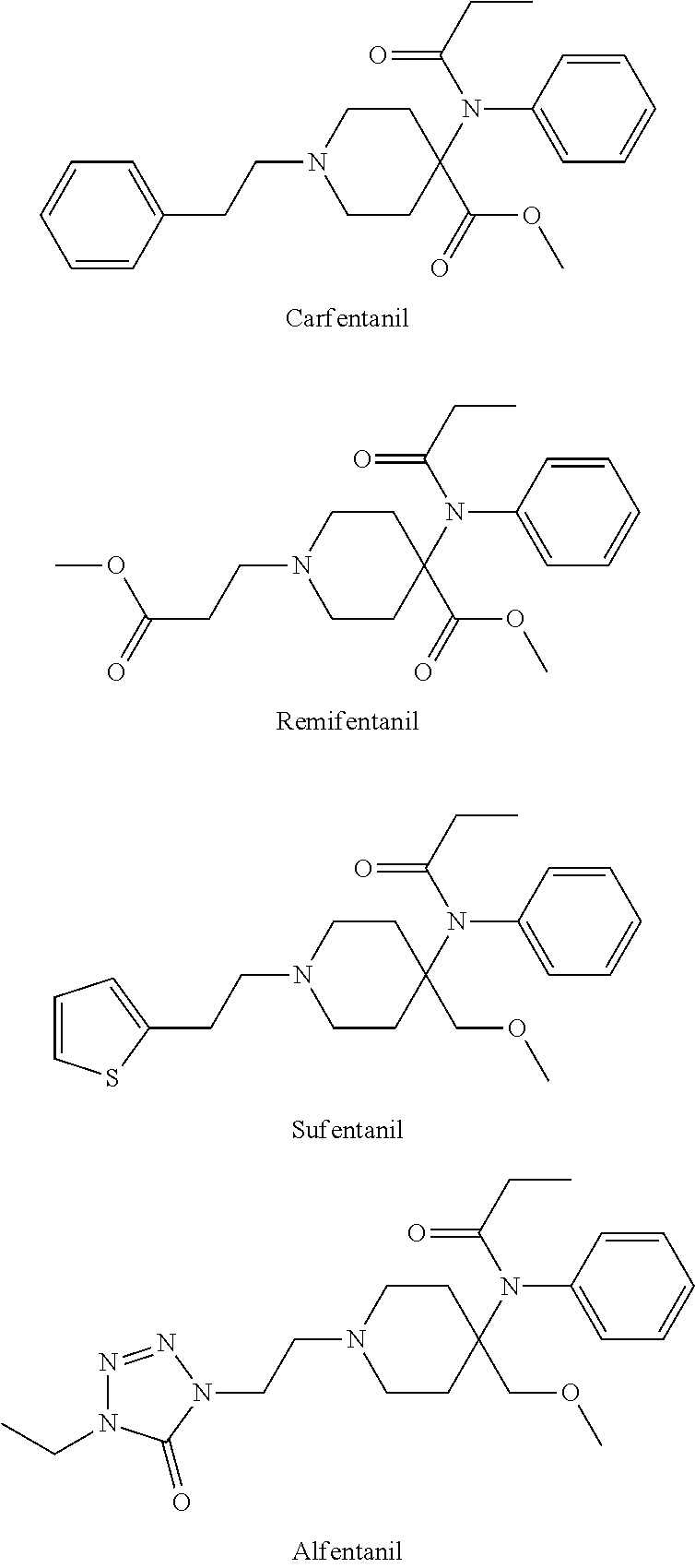 Synthesis of intermediate anilino methyl esters used in the production of synthetic opioid analgesics