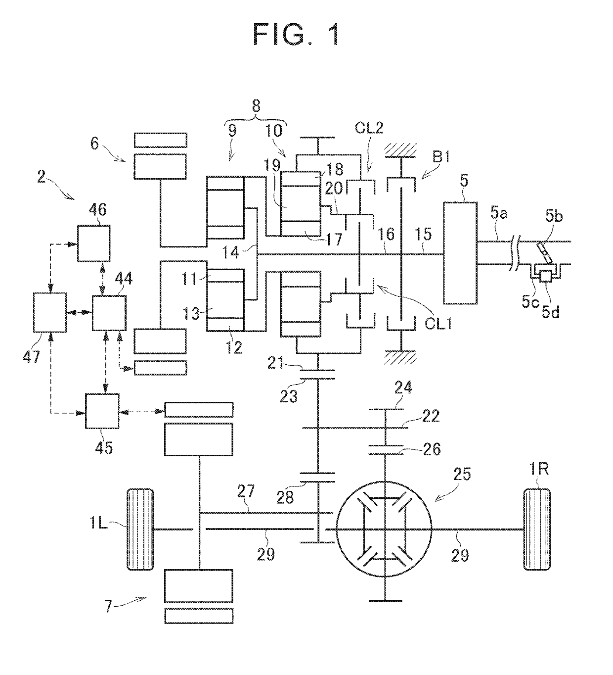 Vehicle, and method of controlling vehicle