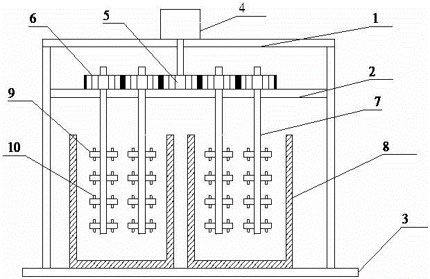 Multifunctional poultry farming used stirring device