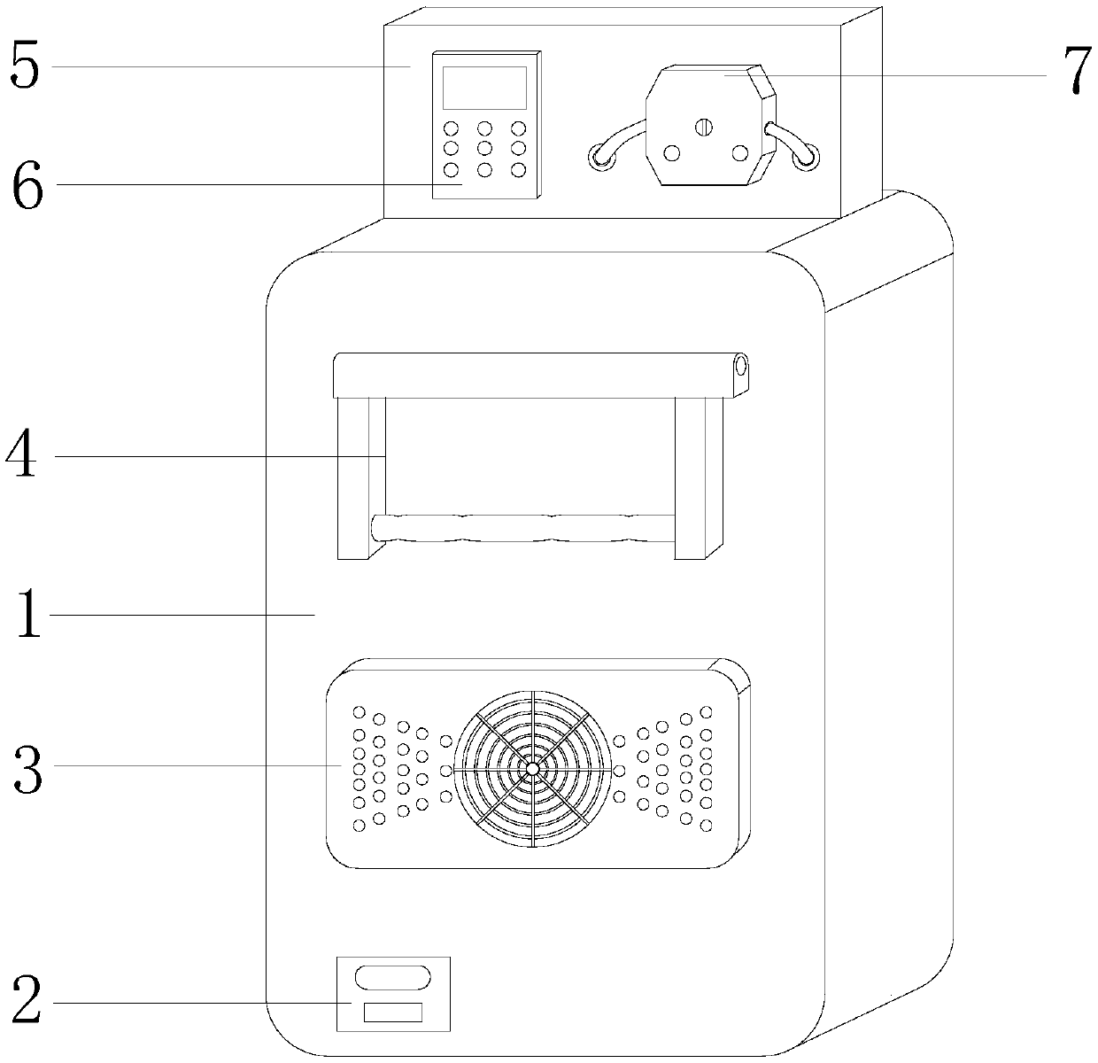 Water quality sampler for thermal inductance scale prevention