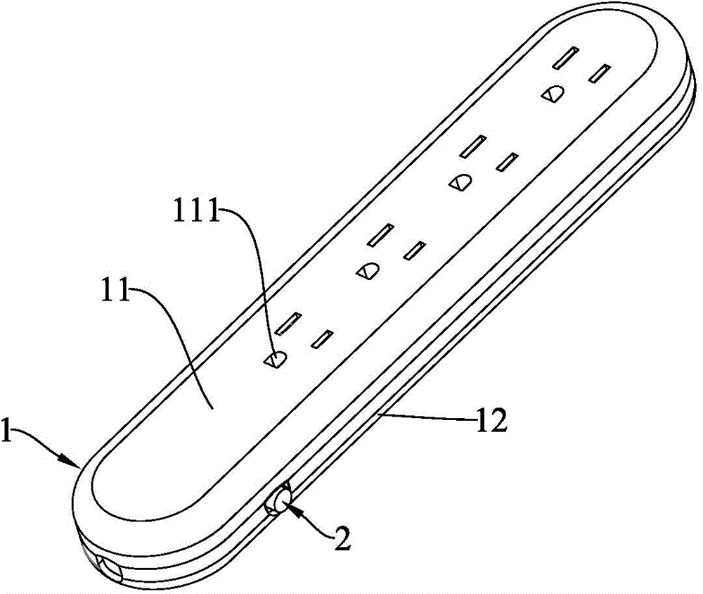 Anti-electric-shock power socket