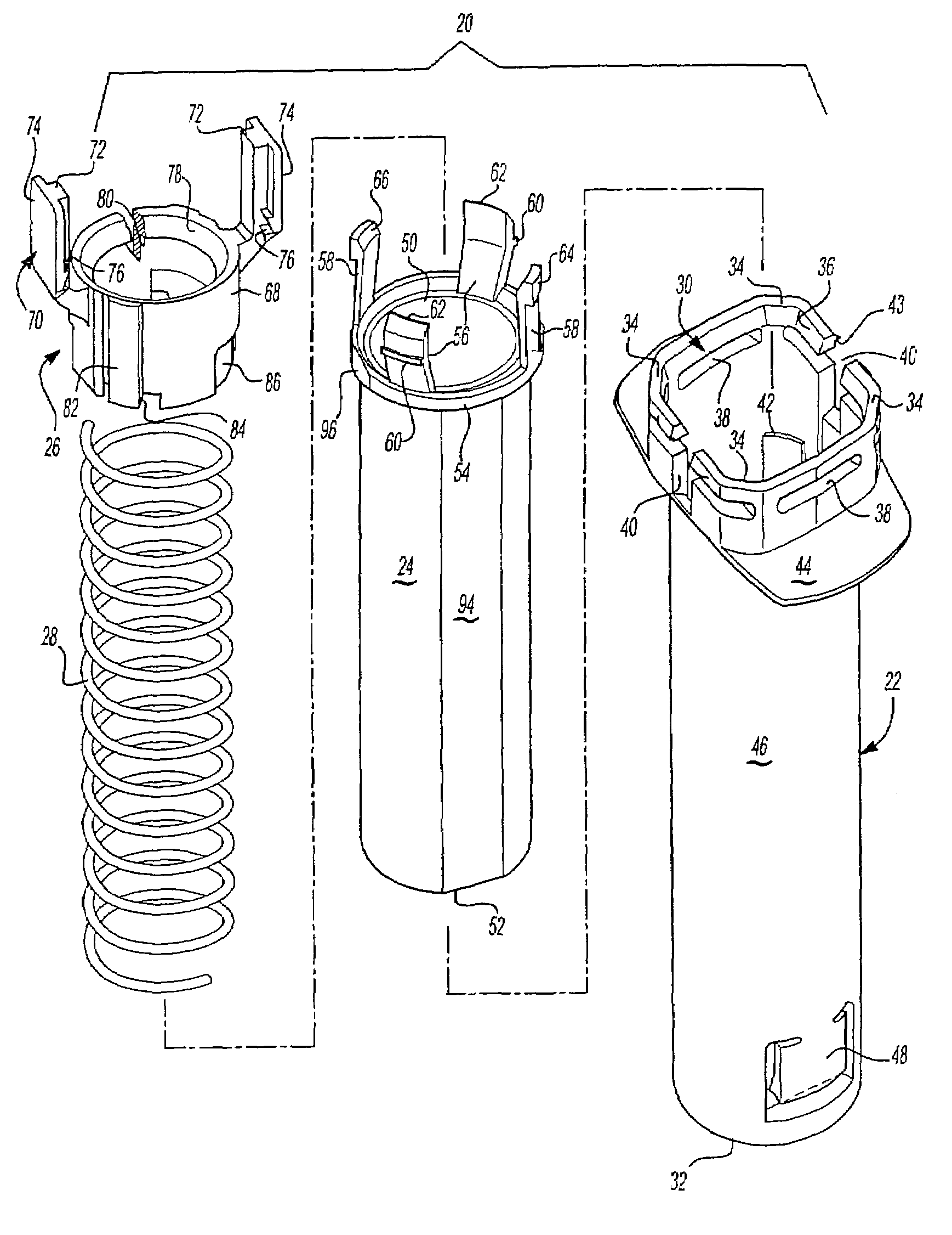 Passive safety shield system for injection devices