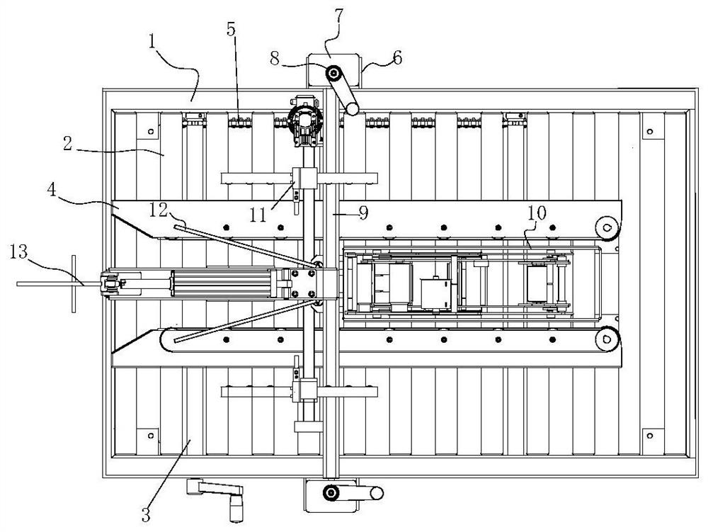 A kind of sealing device of automatic sealing machine