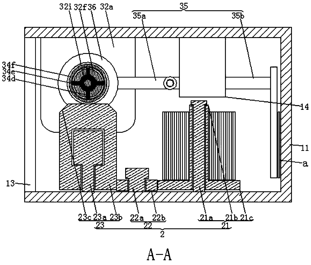 Pre-adjusting method for release paper adhesive tape treatment device for clinical lab sample test tubes