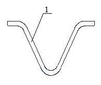 An anchoring structure in high temperature zone of rotary heat equipment