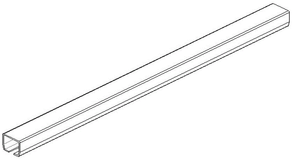 Improved electric hoist rail of crane