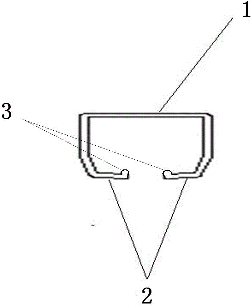 Improved electric hoist rail of crane