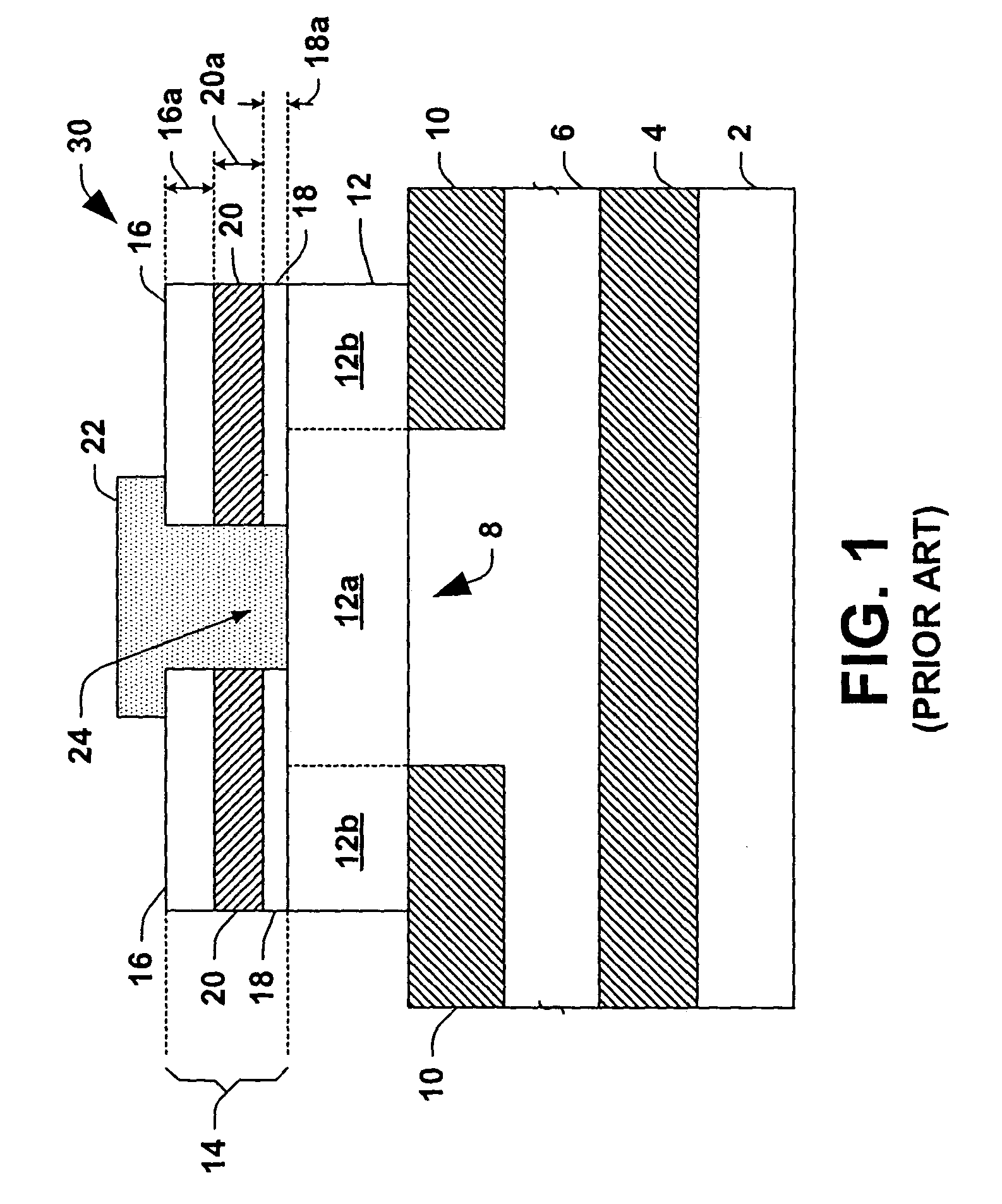 Carbide emitter mask etch stop