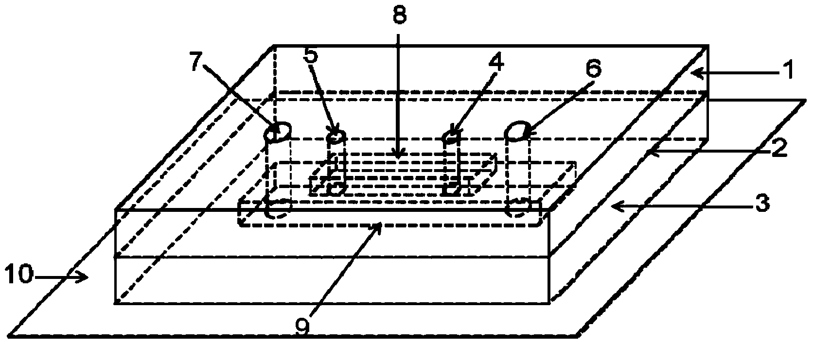 Artery blood vessel simulation microfluid control device enabling direct observation under high-power objective