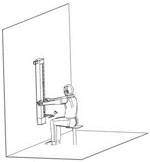 Rotary rail shower nozzle