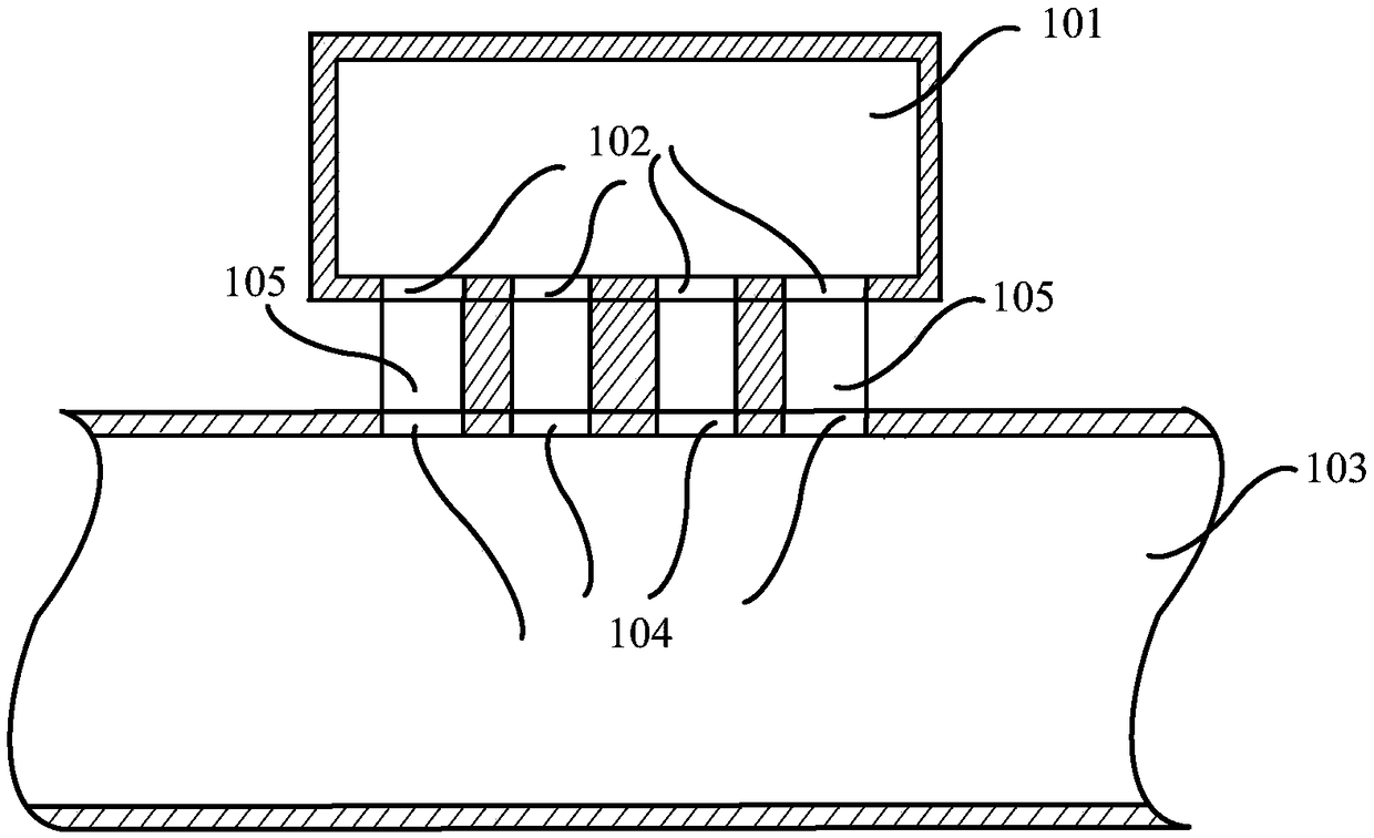 Silencing device, silencing system and cleaning equipment