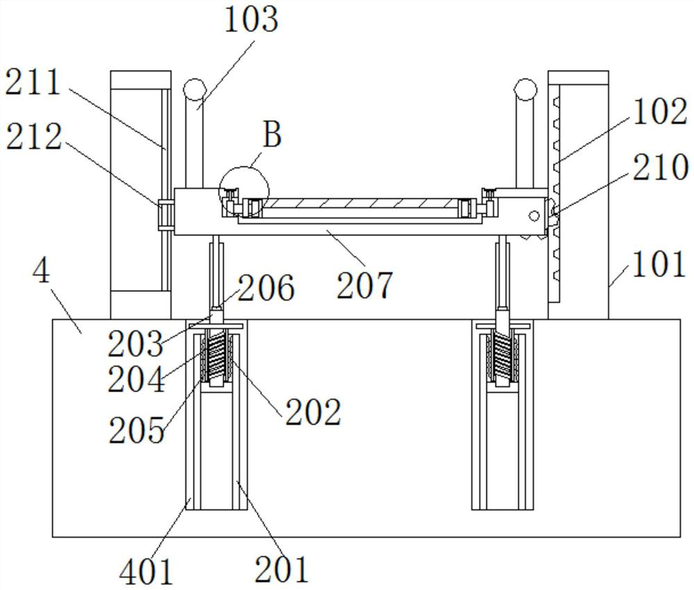 Power grid construction safety lifting frame