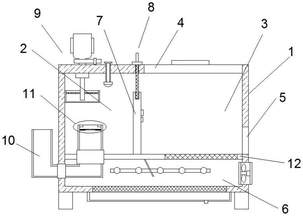 Efficient Chinese bee breeding device and breeding method