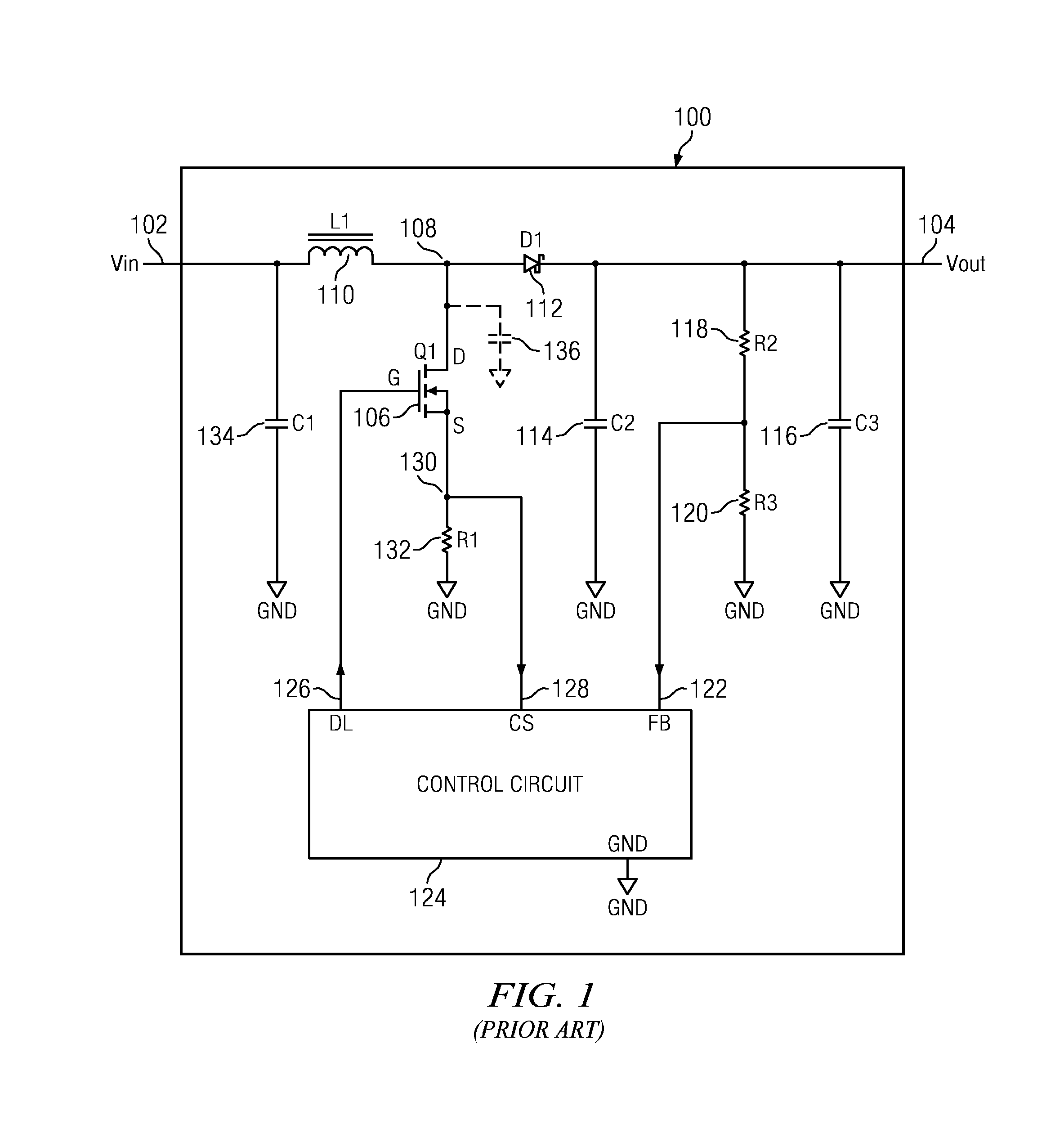 Critical conduction resonant transition boost power circuit