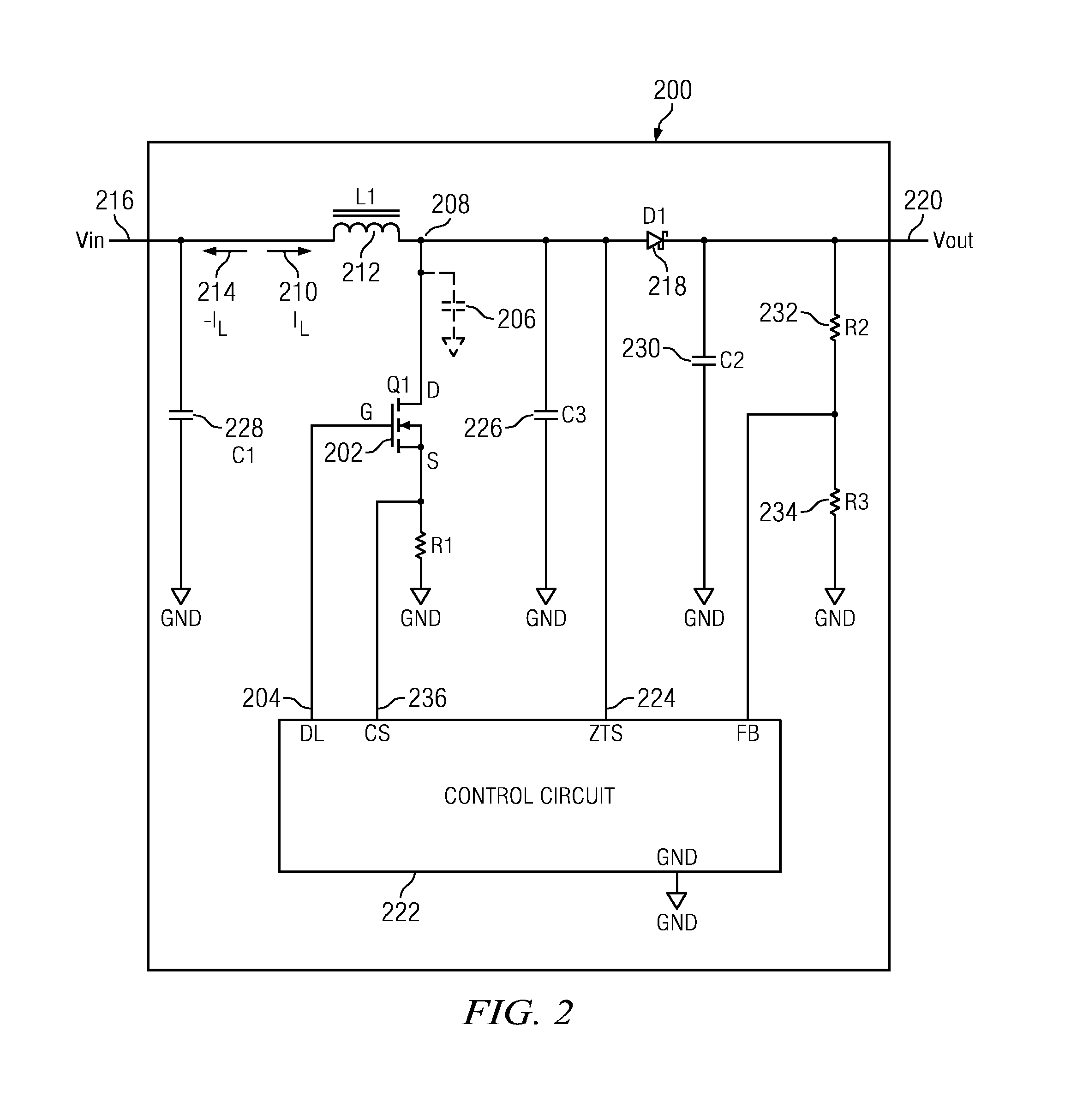 Critical conduction resonant transition boost power circuit