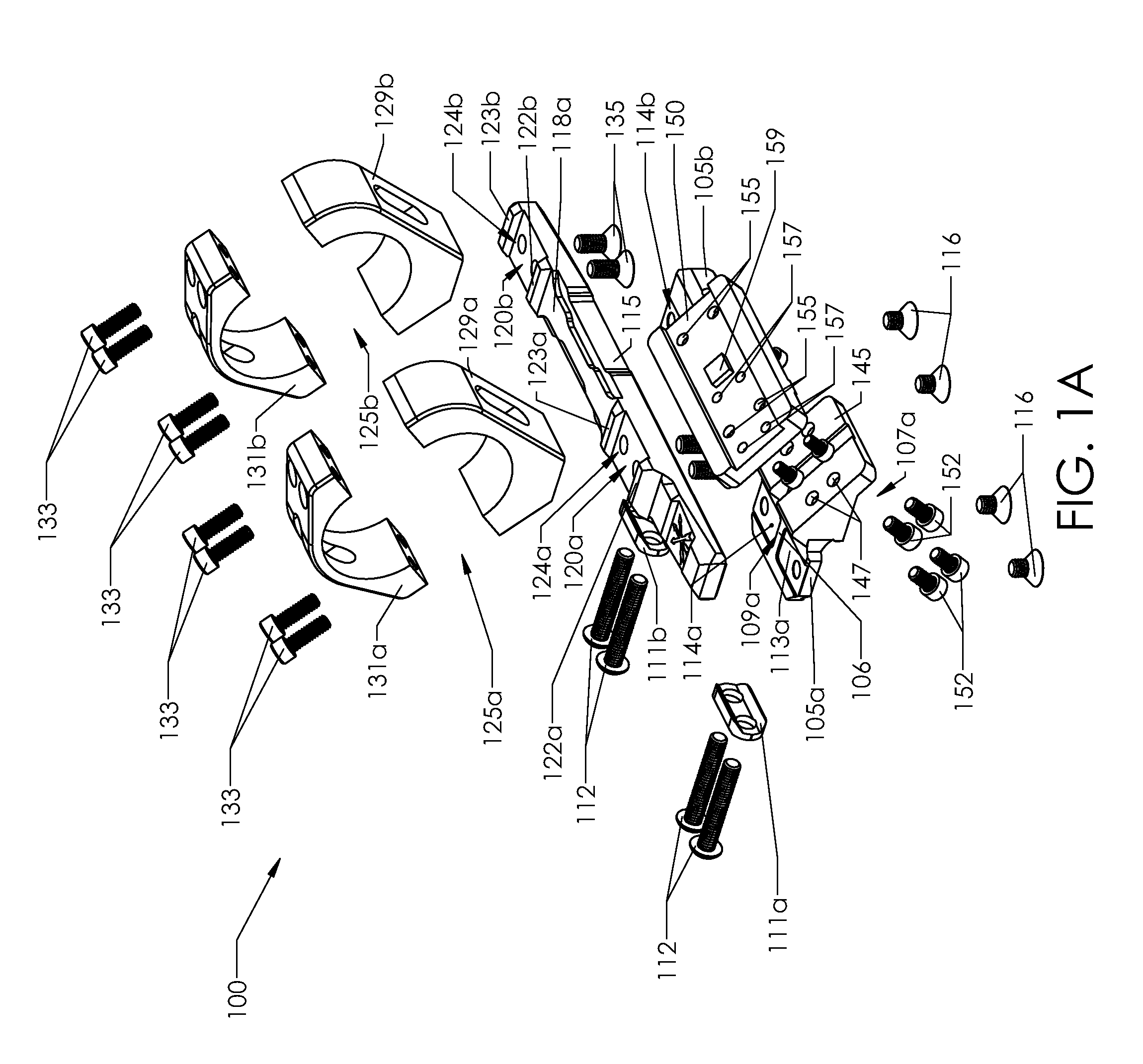 Modular scope mount assembly