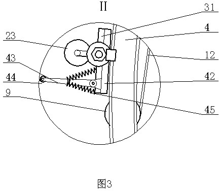 Tunnel waterproof board spreading and hanging device