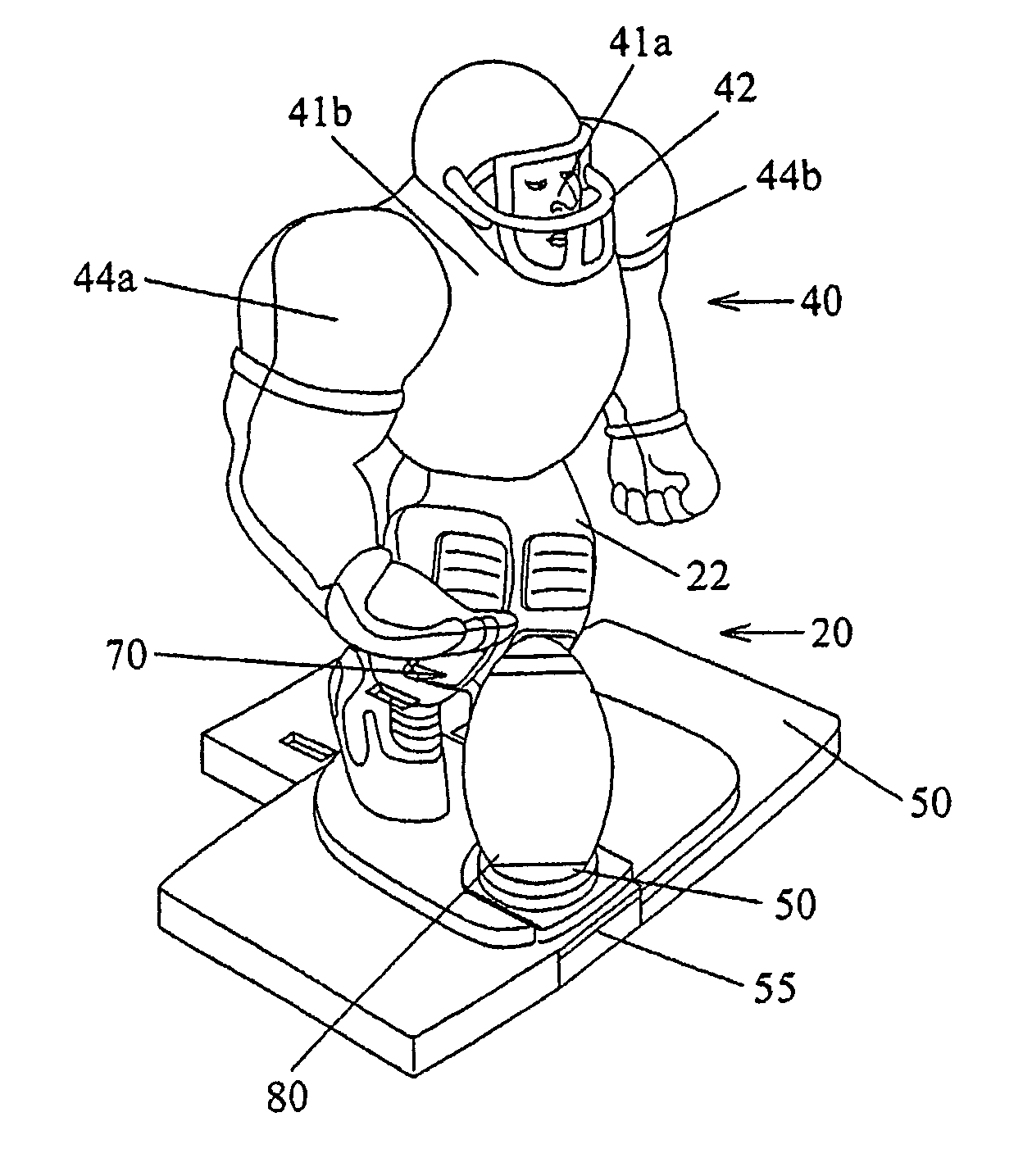 Mechanical striking toy