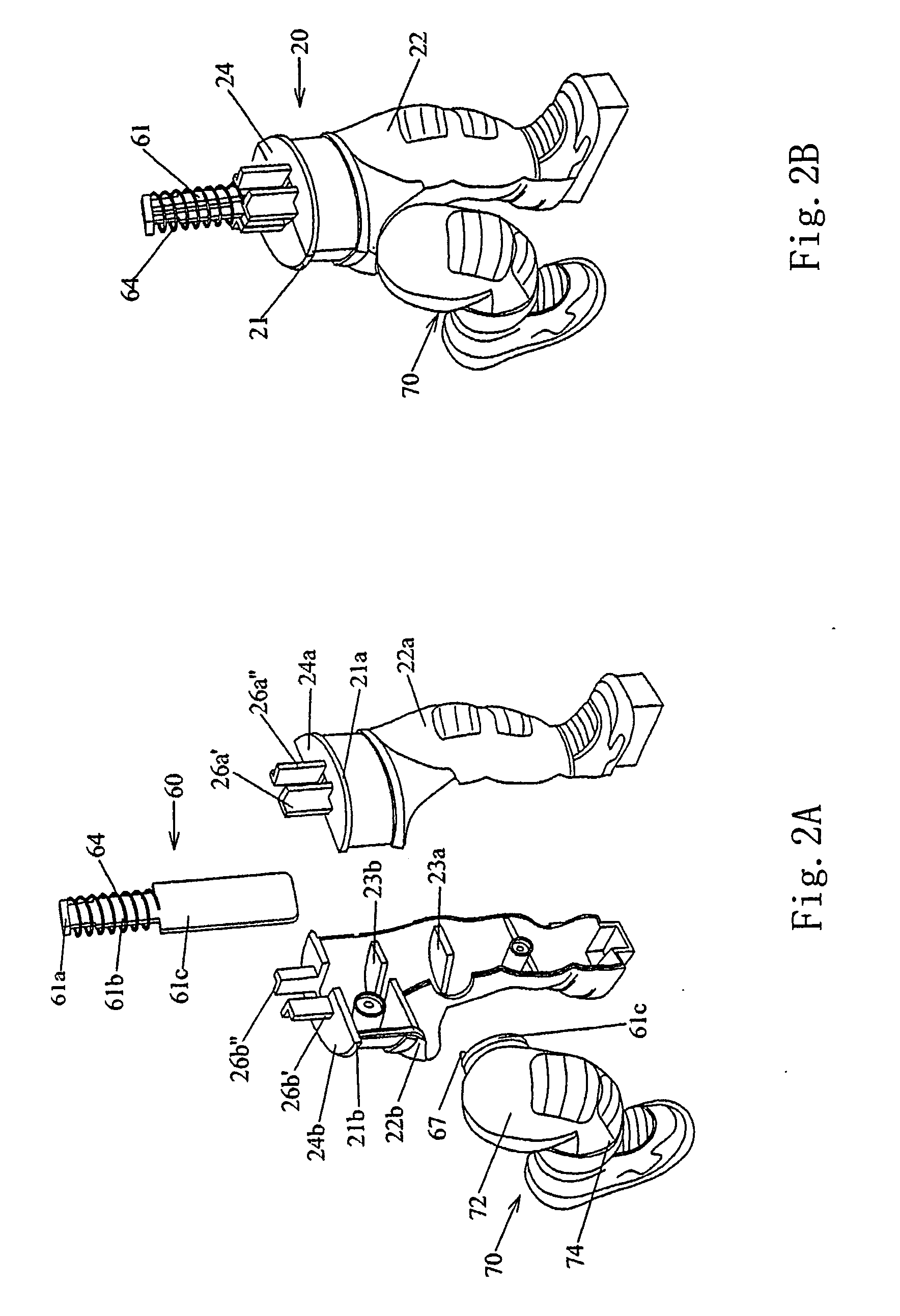 Mechanical striking toy