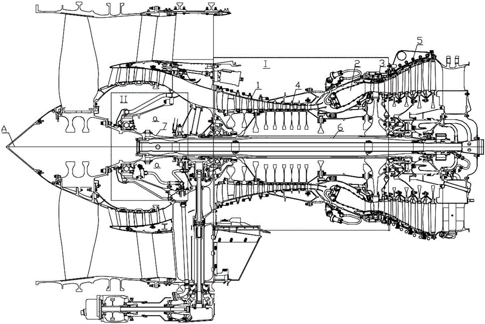 Oil-gas separation device and gas turbine engine