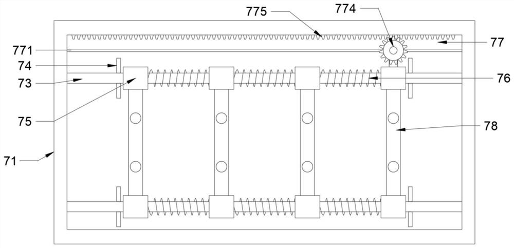 Hanging fixture for gasket galvanization