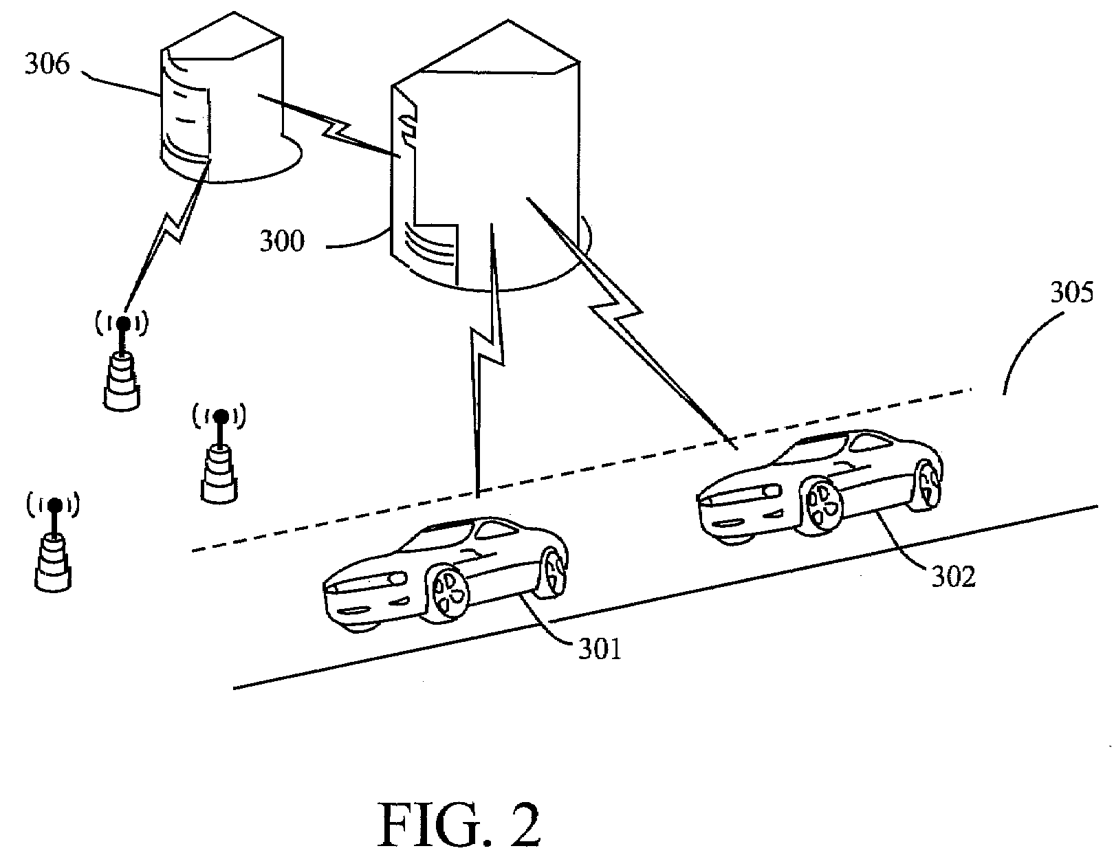 Vehicle-to-vehicle instant messaging with locative addressing