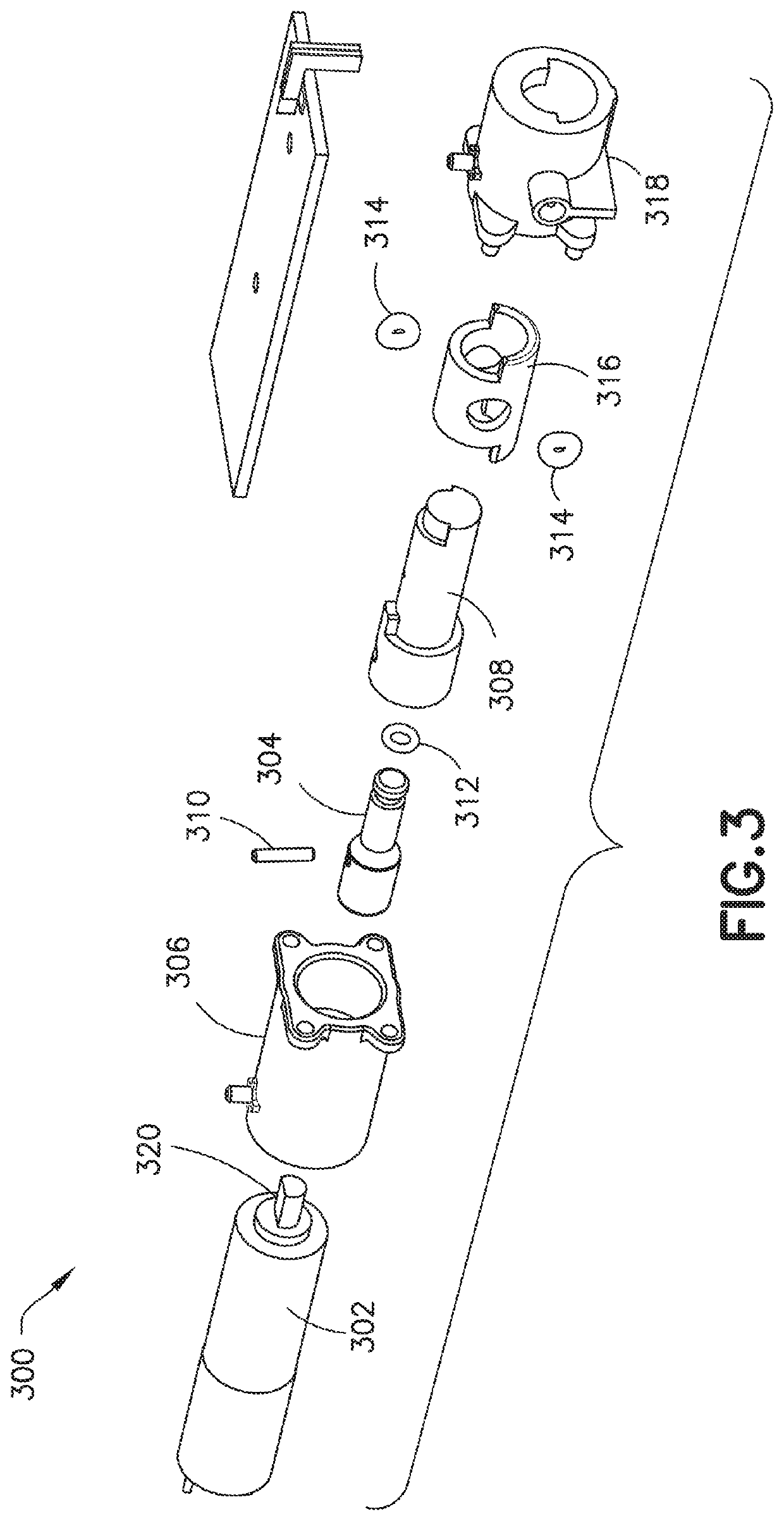 Rotational metering pump for insulin patch