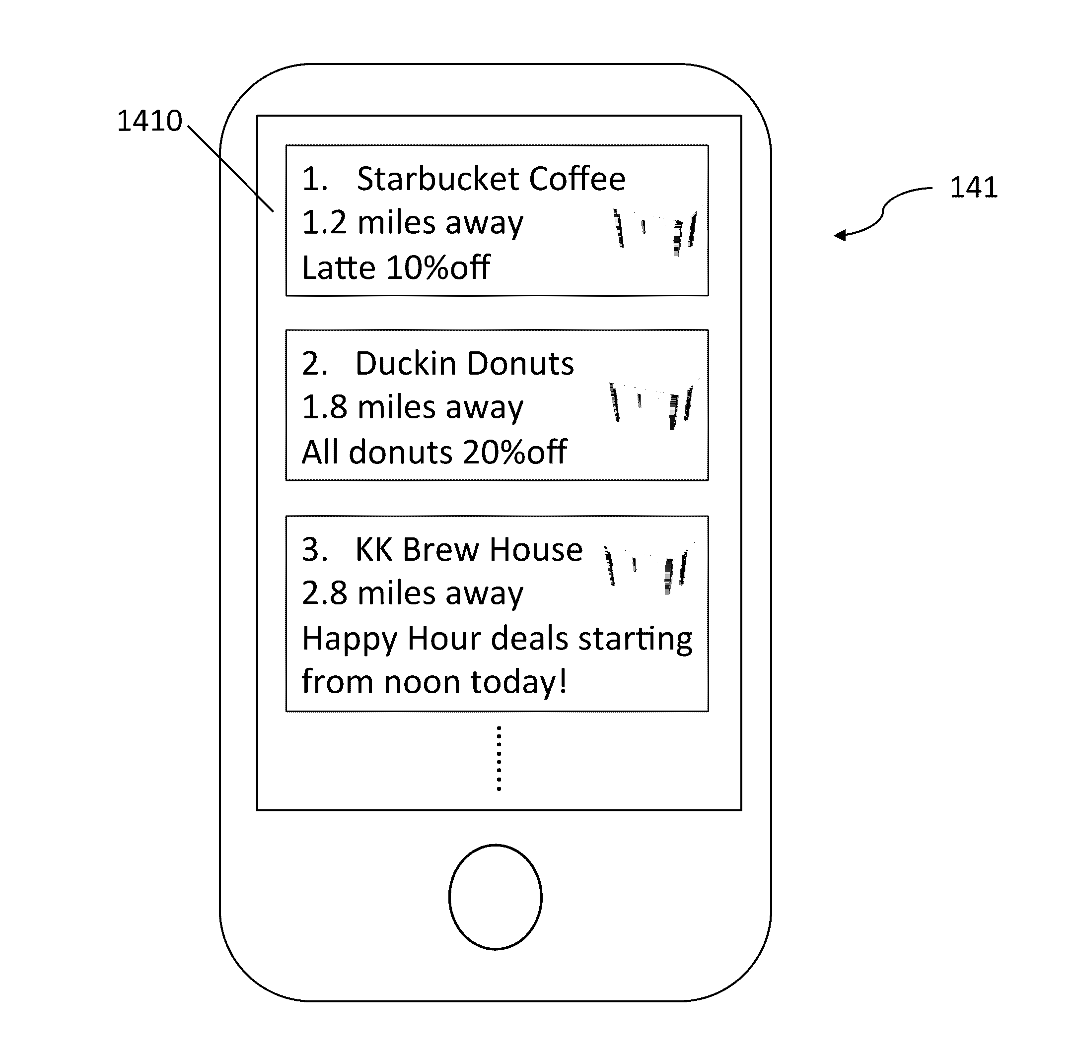 Wireless charging devices with location-based message processing system