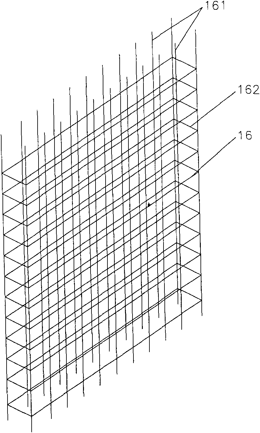 Removal-free prefabricated reinforced concrete template with cross holes inside and manufacturing method thereof