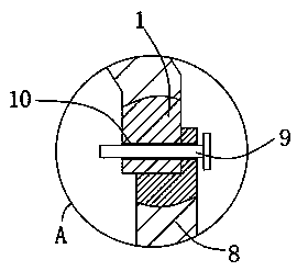 Powder treatment device for agricultural grain processing