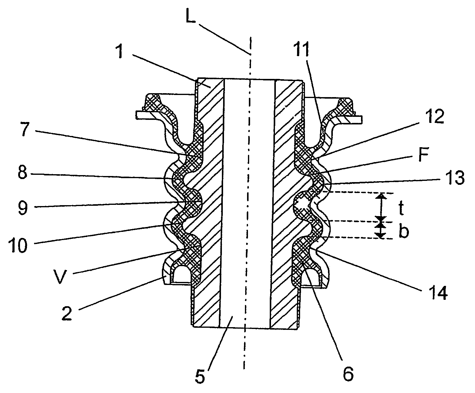 Bearing for a motor vehicle