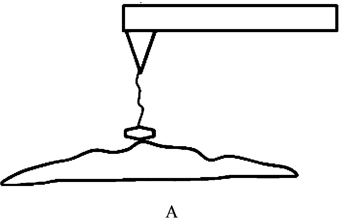 Force tracing method for atomic force microscope (AFM)