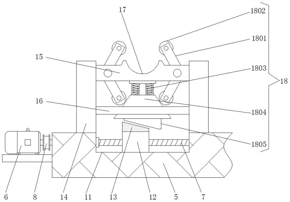 Compressed oxygen storage tank transportation fixing device