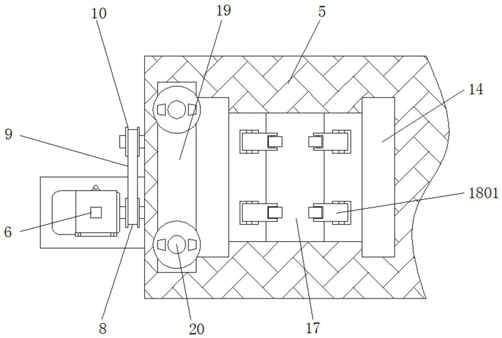 Compressed oxygen storage tank transportation fixing device