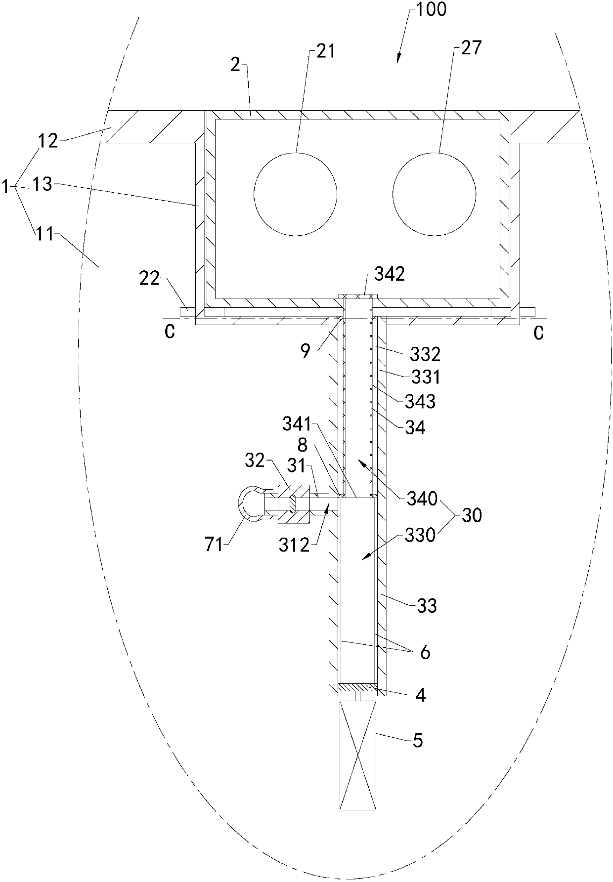 Functional assembly, electronic device and control method thereof