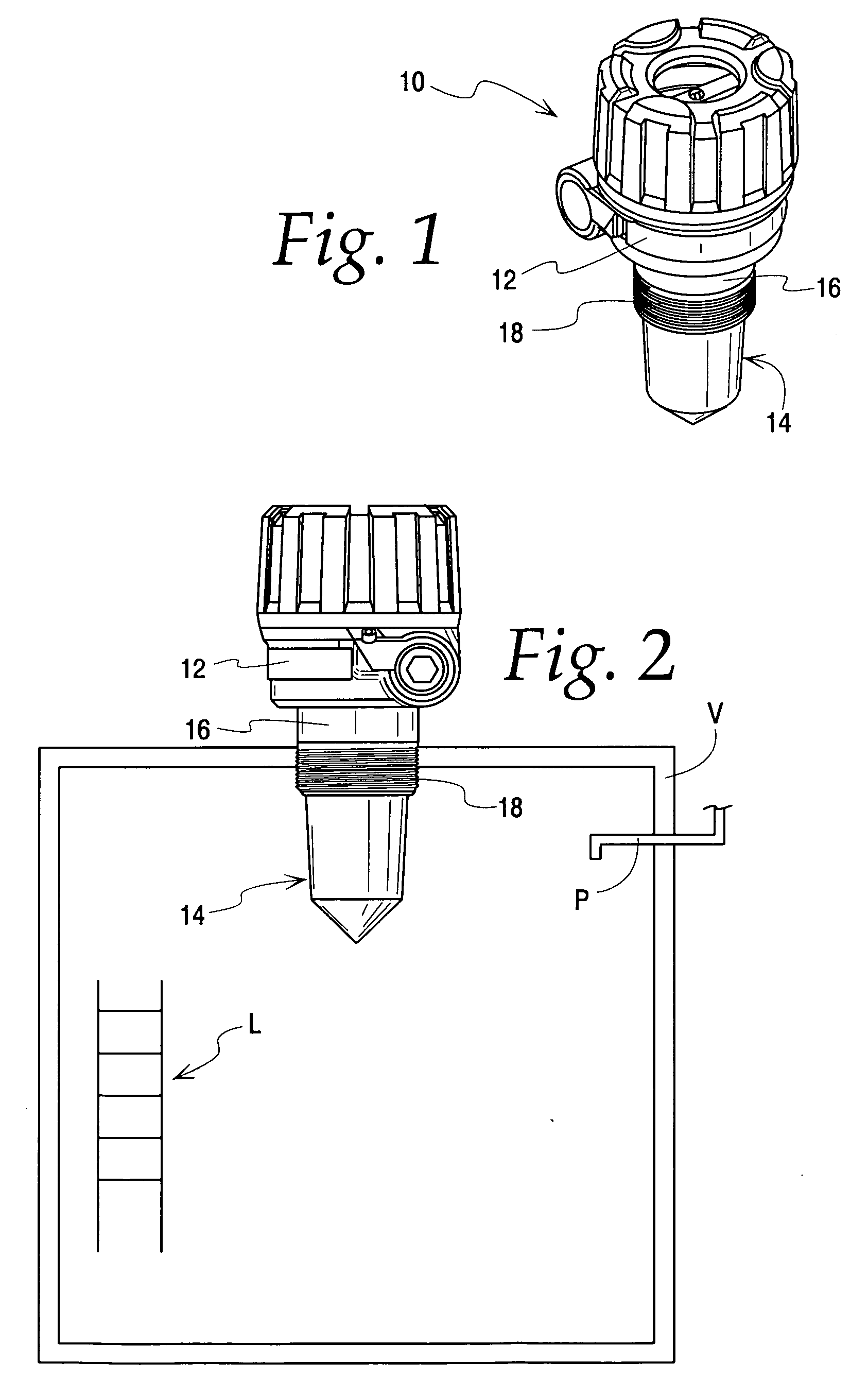 Pulsed radar level detection system using pulse dithering to eliminate inaccuracies caused by tank rattle