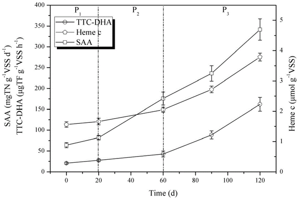 Method for operating anaerobic ammoxidation reactor capable of rapidly restarting heavy metal pollution