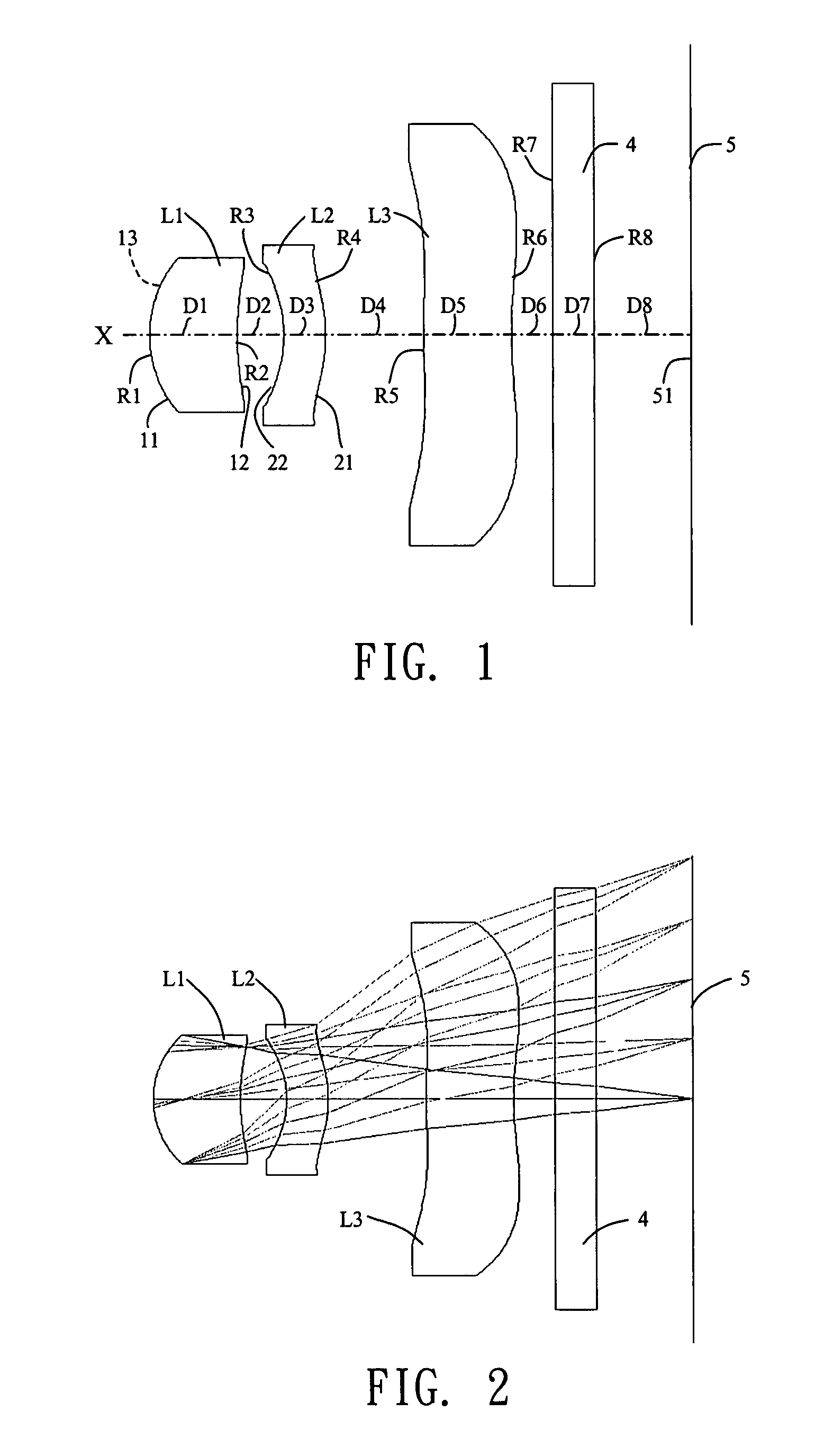 Three-piece type optical lens