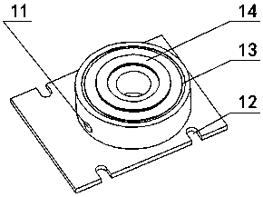 Friction-stir welding device applied to numerically-controlled machine tool