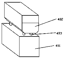 Multi-deflection bending shaping device and bending shaping method for furniture wood processing